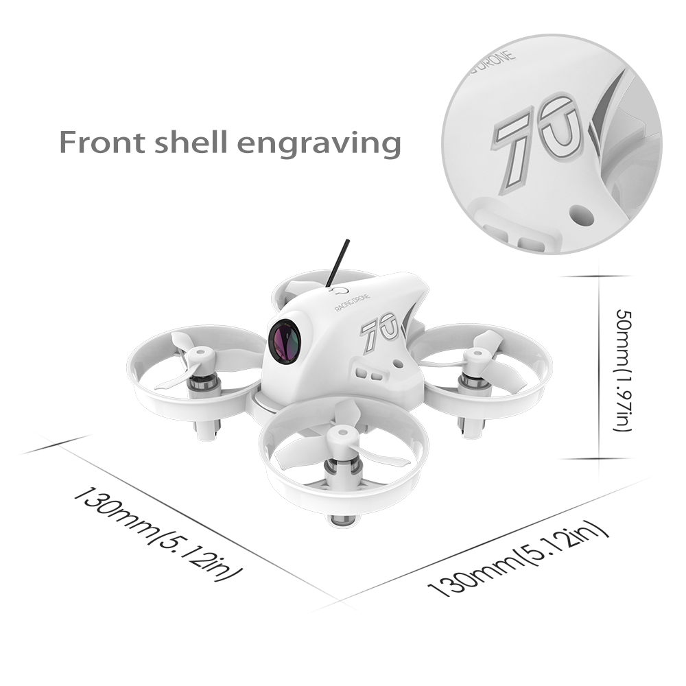 APEXFPV FPV Drone Kit,Beginners drone,Trainer Mode,Turtle Mode,Black Box,Anti-loss Beeper,Optical Flow Fixed Point,Drop-resistant,Have Video Tutorials.VR70-4.0