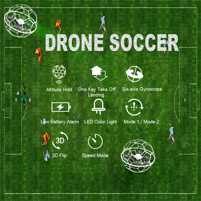 APEX G116 Drone Soccer Brushed, for Drone Soccer Champlonship Practice