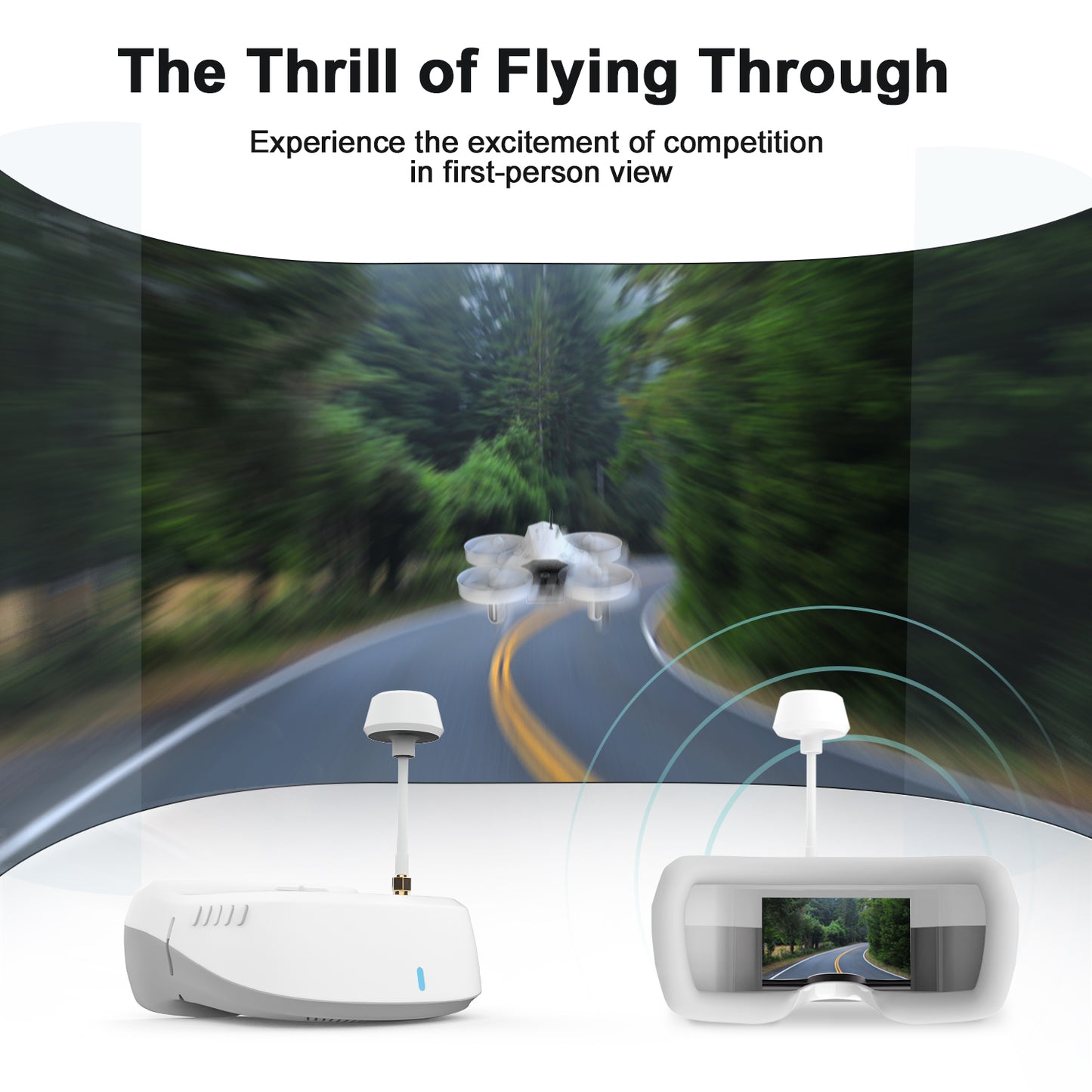 APEX VR70 2.0  FPV Racing Drone with Head Tracking Mode