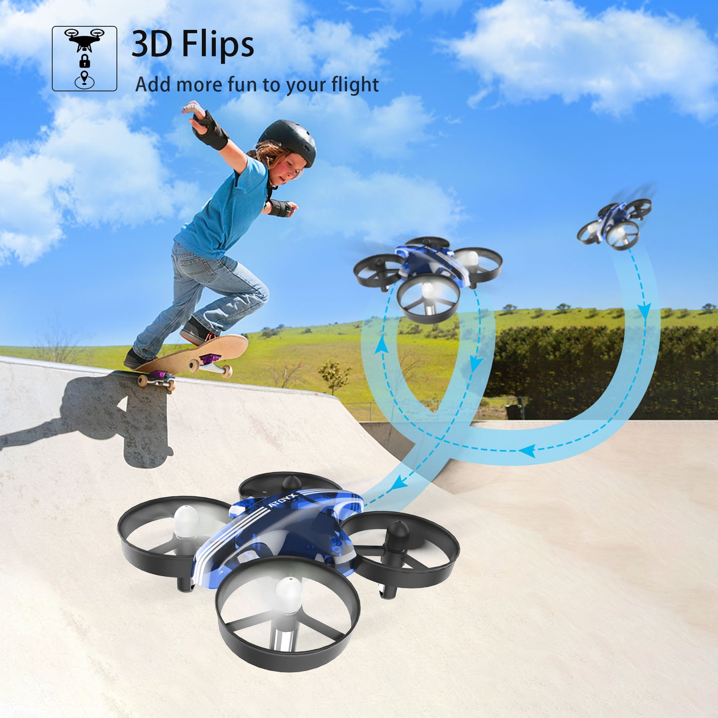 Mini Drone beginner drone children's toy drone
