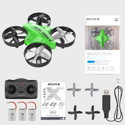 APEX Mini Drone, Hand Operated & RC Nano Quadcopter for Kids & Beginners Indoor, with 3 Batteries, Throw to Go, Flips, Obstacle Avoidance, Children's Day Gift & Christmas Gift for Boys Girls