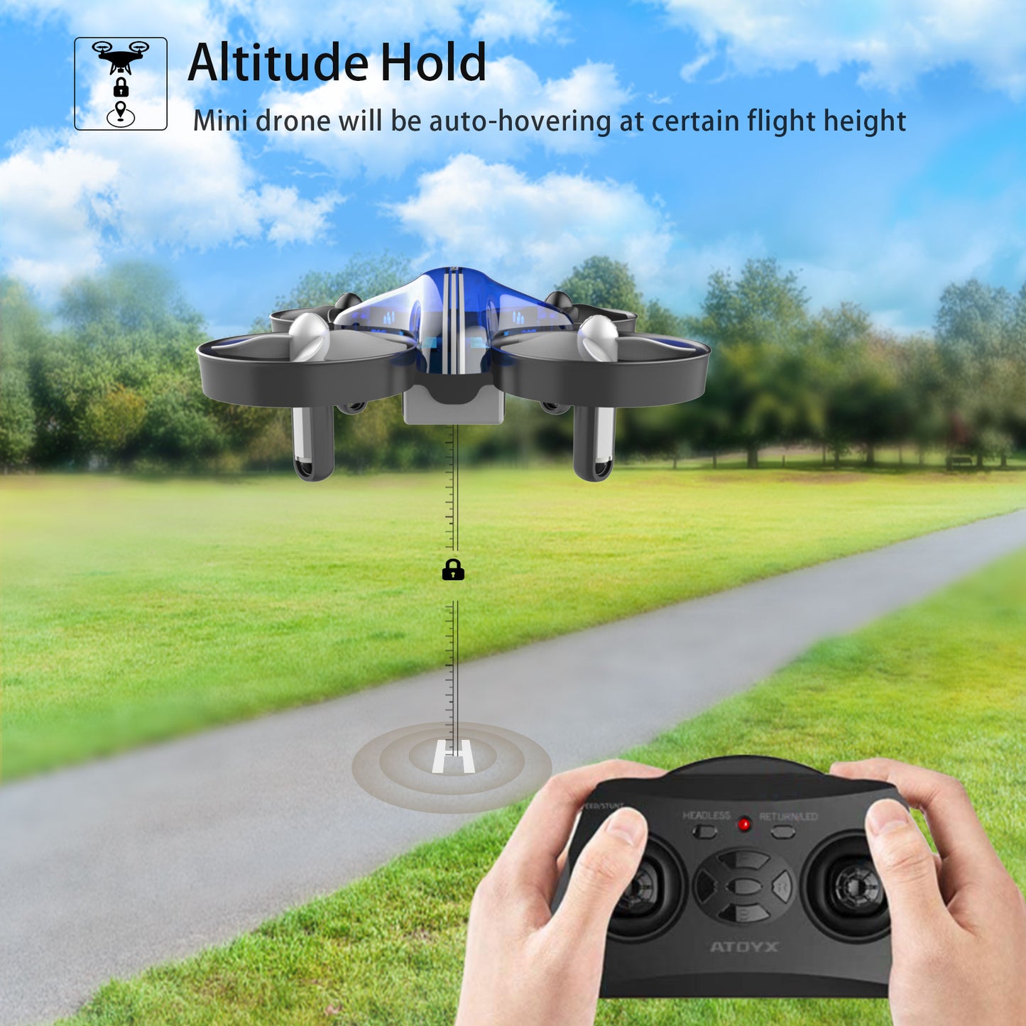 Mini Drone beginner drone children's toy drone
